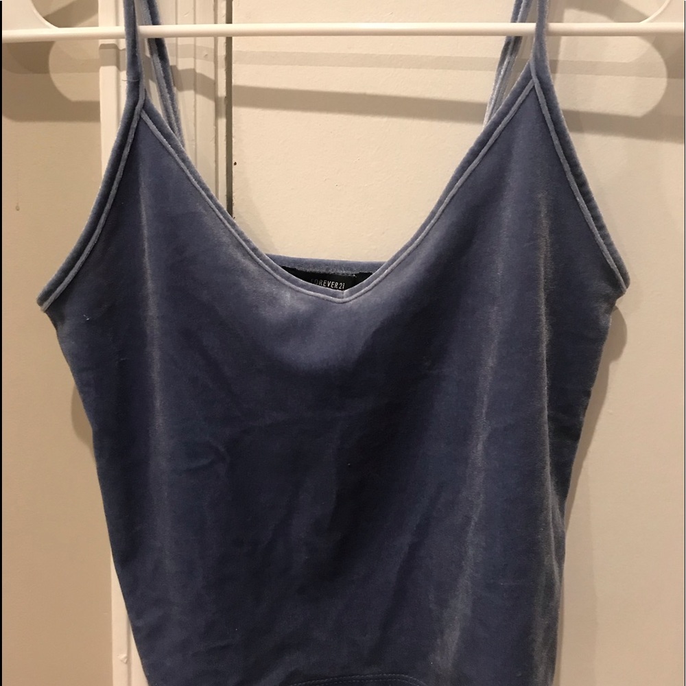 Velvet top